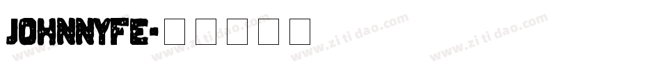 johnnyfe字体转换