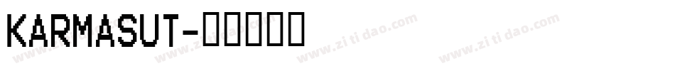 KARMASUT字体转换