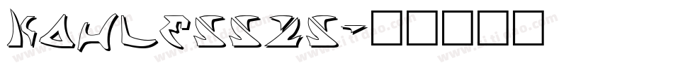 Kahless2s字体转换