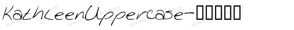 KathleenUppercase字体转换