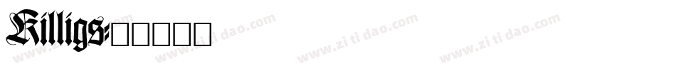 Killigs字体转换