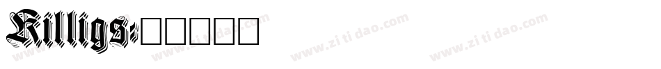 Killigs字体转换
