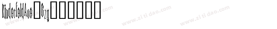 KinderfeldAoe-6zg字体转换