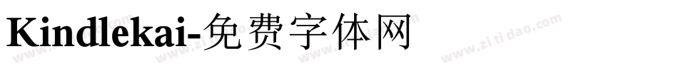 Kindlekai字体转换