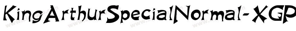 KingArthurSpecialNormal-XGPP字体转换