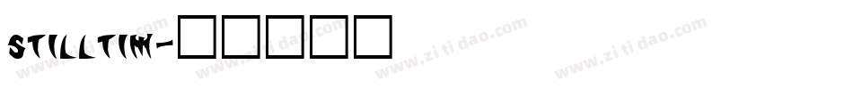 stilltim字体转换