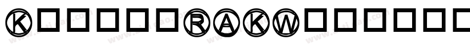 Knapp-RAKW字体转换