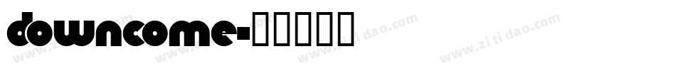 Downcome字体转换