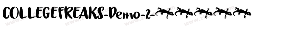 COLLEGEFREAKS-Demo-2字体转换