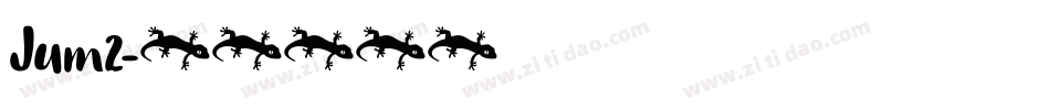 Jum2字体转换
