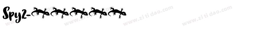 Spy2字体转换