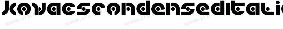 KovacsCondensedItalic-vWz9字体转换