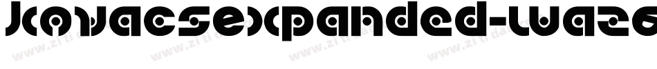 KovacsExpanded-waz6字体转换