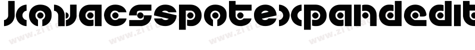 KovacsSpotExpandedItalic-3ppM字体转换
