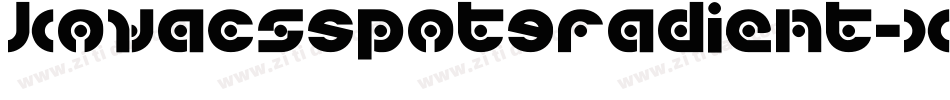 KovacsSpotGradient-xEEO字体转换 KovacsSpotGradient-xEEO字体转换