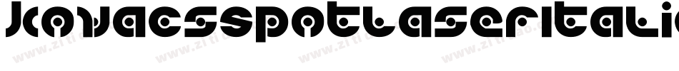KovacsSpotLaserItalic-qggq字体转换