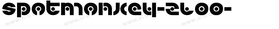 SpotMonkey-zLO0字体转换
