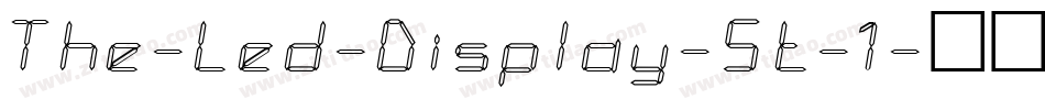 The-Led-Display-St-1字体转换