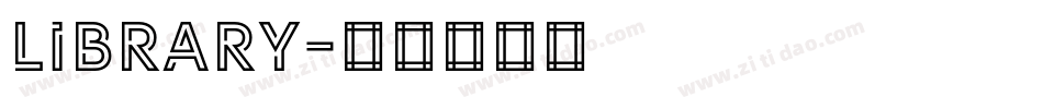 Library字体转换