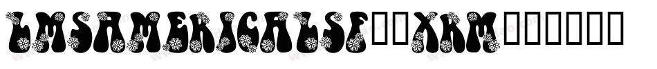 LmsAmericaLsf-6xrM字体转换