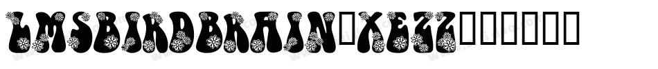 LmsBirdBrain-XEzZ字体转换