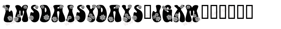 LmsDaisyDays-JGxM字体转换