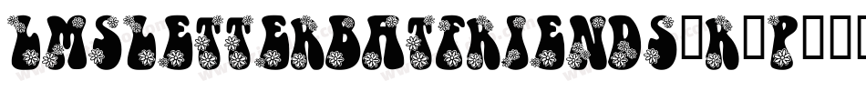 LmsLetterbatFriends-r4P8字体转换 LmsLetterbatFriends-r4P8字体转换