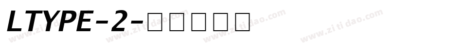 LTYPE-2字体转换
