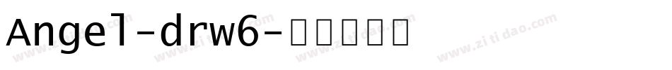 Angel-drw6字体转换