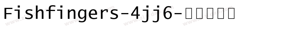 Fishfingers-4jj6字体转换