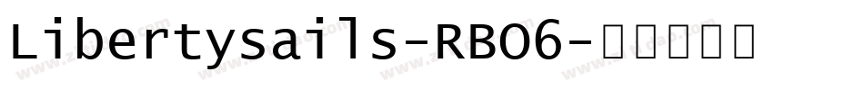 Libertysails-RBO6字体转换