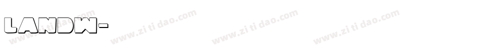 Landw字体转换