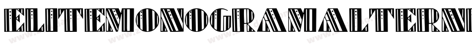 EliteMonogramAlternikaFonts-DYdd字体转换