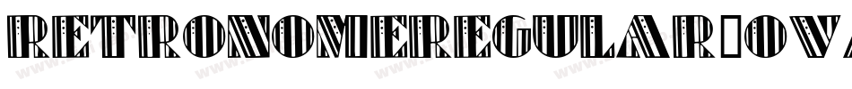 RetronomeRegular-OVZg4字体转换