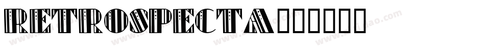 Retrospecta字体转换