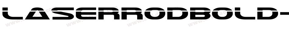 LaserRodBold-YWBj字体转换