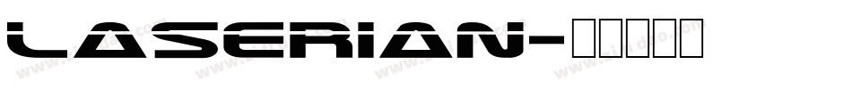 Laserian字体转换