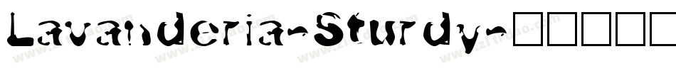 Lavanderia-Sturdy字体转换