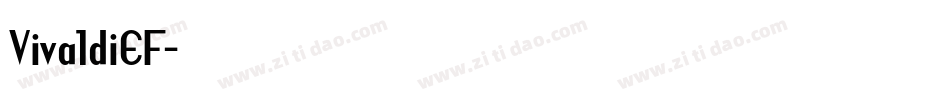 VivaldiEF字体转换