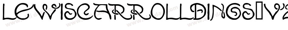 Lewiscarrolldings-Vz5z字体转换