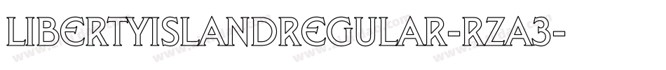 LibertyIslandRegular-RZa3字体转换