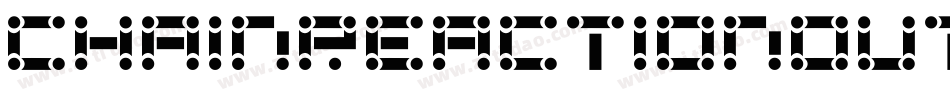 ChainReactionOutline-B63字体转换