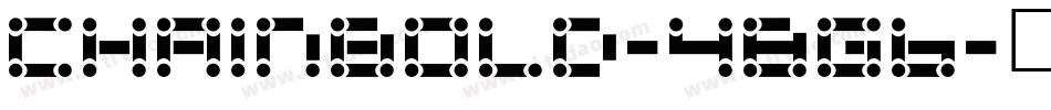 Chainbold-4Bg6字体转换