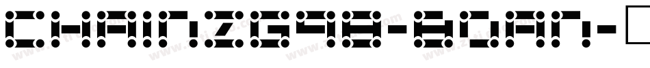 ChainzG98-B0an字体转换