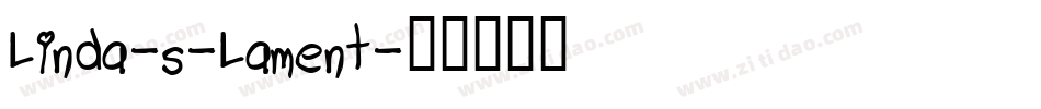 Linda-s-Lament字体转换