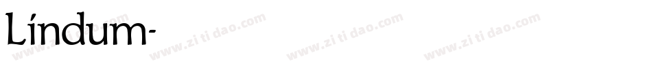 Lindum字体转换