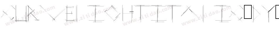 CurveLightItalic-dY2E字体转换