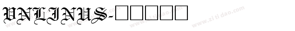 VNLINUS字体转换