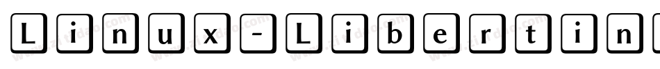 Linux-Libertine-Mono字体转换