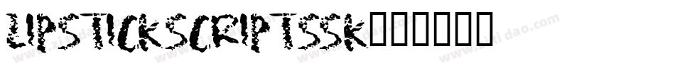 LipstickScriptSSK字体转换